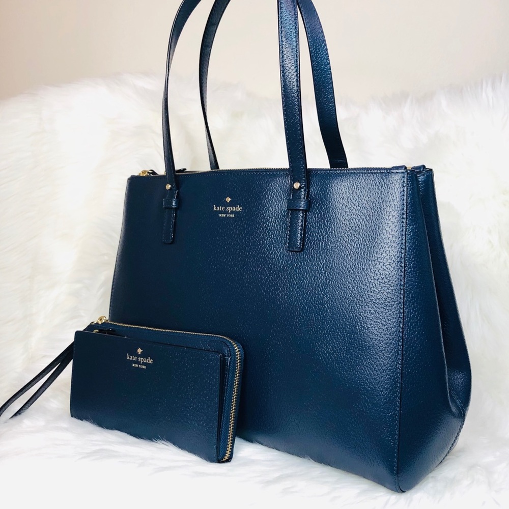 2PCS Kate Spade Reena Tote Wallet Set - Picture 2 of 8